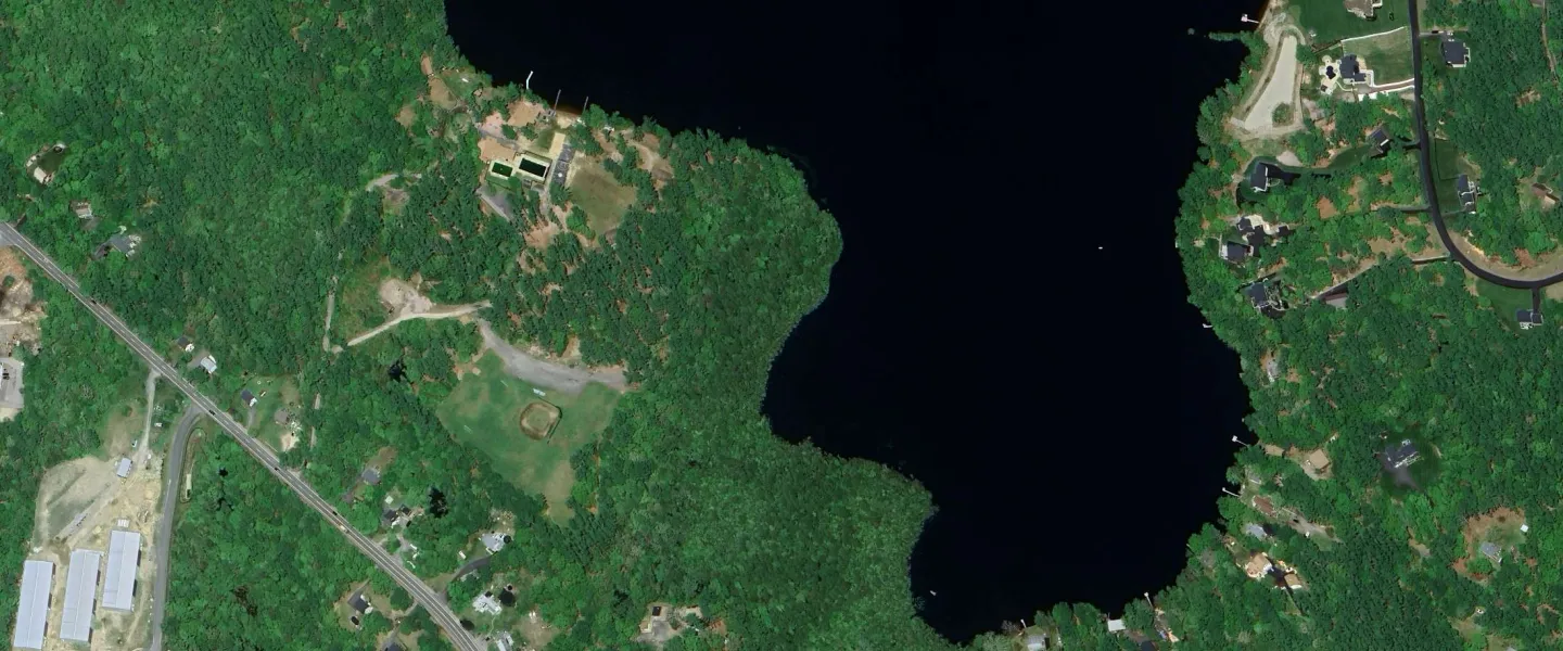 Aerial view of Camp Yomechas