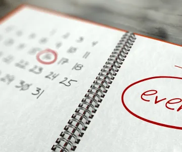 Event important day, calendar concept