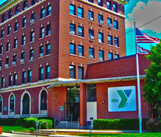 Brockton Branch exterior of building from street view